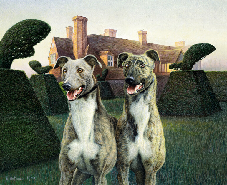 PEACOCKS AND GREYHOUNDS